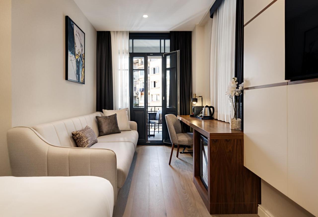 Gleam Collection Hotel Istanbul Exterior foto A typical room at the hotel